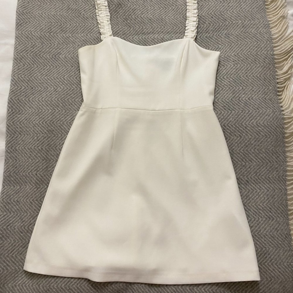 French Connection Frill Strap Minidress